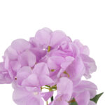 HORTENSJA KWIAT SZTUCZNY do wazonu fioletowa 72 cm - obrazek 3
