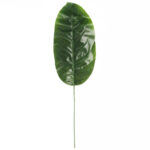 SZTUCZNE LIŚCIE BANANOWIEC GAŁĄZKA LIŚCIE DO BUKIETÓW 48 cm - obrazek 2