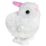 ZAJĄCZEK ZAJĄC NAKRĘCANY KRÓLIK SKACZĄCY ZABAWKA UPOMINEK NA WIELKANOC - obrazek 2