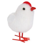 KURCZAK 8CM KURCZACZEK WIELKANOCNY BIAŁY KACZUSZKA KURKA