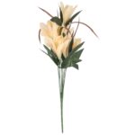 BUKIET 9 LILII kremowy 57 cm - obrazek 2