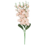 BUKIET 5 GAŁĄZEK MIECZYKÓW łososiowy GLADIOLA 67 cm - obrazek 2