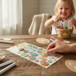 Naklejki wielkanocne na okno, samoprzylepne, kolorowe 18×10 cm/3 - obrazek 3