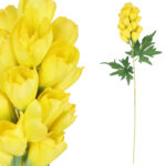 Gałązka pięknej ostróżki 65 cm kolor żółty