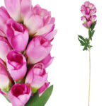 Gałązka pięknej ostróżki 65 cm kolor ciemno różowy