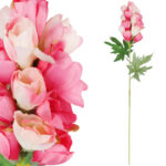 Gałązka pięknej ostróżki 65 cm kolor różowy