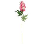 Gałązka pięknej ostróżki 65 cm kolor różowy - obrazek 2