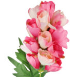 Gałązka pięknej ostróżki 65 cm kolor różowy - obrazek 3