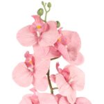 STORCZYK sztuczne kwiaty do wazonu GAŁĄZKA ORCHIDEA różowa 100 cm - obrazek 3