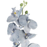 STORCZYK sztuczne kwiaty do wazonu GAŁĄZKA ORCHIDEA niebieska 100 cm - obrazek 3