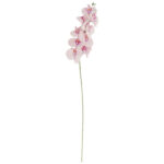 STORCZYK sztuczne kwiaty do wazonu GAŁĄZKA ORCHIDEA różowo-fioletowa 100 cm - obrazek 2