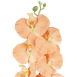 STORCZYK sztuczne kwiaty do wazonu GAŁĄZKA ORCHIDEA łososiowa 100 cm - obrazek 3