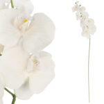STORCZYK sztuczne kwiaty do wazonu GAŁĄZKA ORCHIDEI biała 100 cm