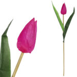 TULIPAN KWIAT SZTUCZNY do wazonu fioletowy 40 cm