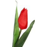 TULIPAN KWIAT SZTUCZNY do wazonu czerwony 40 cm - obrazek 3