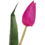 TULIPAN KWIAT SZTUCZNY do wazonu fioletowy 40 cm - obrazek 3