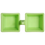 POJEMNIK NA MASŁO I CHRZAN DO KOSZYCZKA ZIELONY - obrazek 3