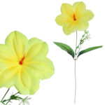 ŻONKIL KWIAT POJEDYNCZY Z BIAŁYMI KWIATKAMI 38 CM