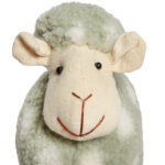 Owca Ozdoba Wielkanocna Figurka zielona 22 cm - obrazek 3