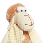 BARANEK OZDOBA Z MATERIAŁU OWIECZKA FOLKLOR WIELKANOC BRĄZOWY 30 CM - obrazek 2