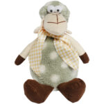 BARANEK OZDOBA Z MATERIAŁU OWIECZKA FOLKLOR WIELKANOC ZIELONY 30 CM