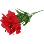 BUKIET JAŚMINU Z DODATKAMI sztuczne kwiaty do wazonu KOMPOZYCJA czerwony 40 cm - obrazek 3