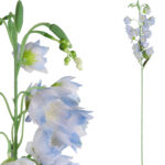 DZWONKI KWIAT SZTUCZNY do wazonu niebieski 85 cm
