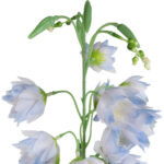 DZWONKI KWIAT SZTUCZNY do wazonu niebieski 85 cm - obrazek 2