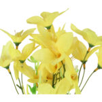 BUKIET JAŚMINU Z DODATKAMI sztuczne kwiaty do wazonu KOMPOZYCJA żółta 40 cm - obrazek 2