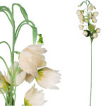 DZWONKI KWIAT SZTUCZNY do wazonu kremowy 85 cm