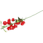 DZWONKI KWIAT SZTUCZNY do wazonu czerwony 85 cm - obrazek 3