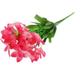 BUKIET JAŚMINU Z DODATKAMI sztuczne kwiaty do wazonu KOMPOZYCJA różowa 40 cm - obrazek 3