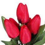 BUKIET 7 TULIPANÓW różowy 34 cm - obrazek 3