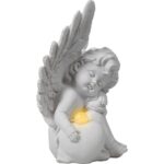 Aniołek z sercem 18 cm